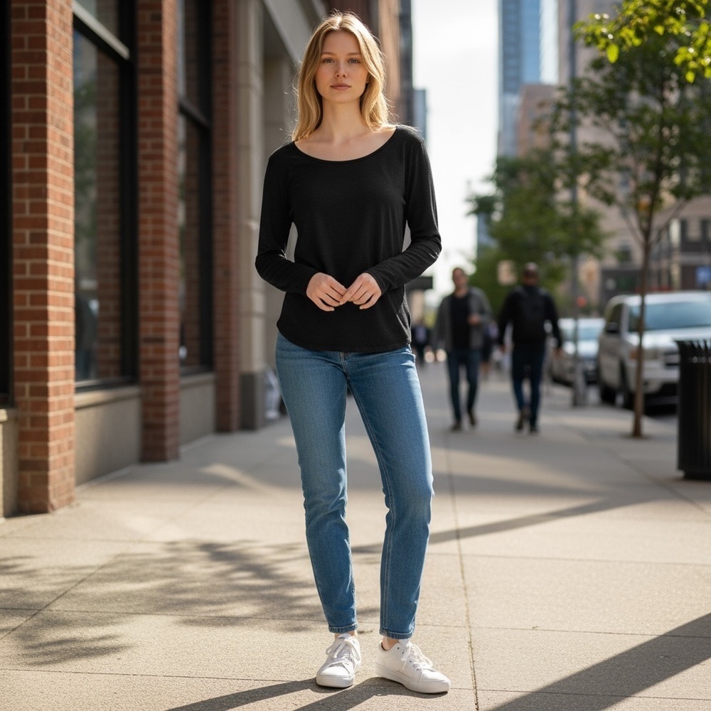 Banana Republic Black Metallic Top
